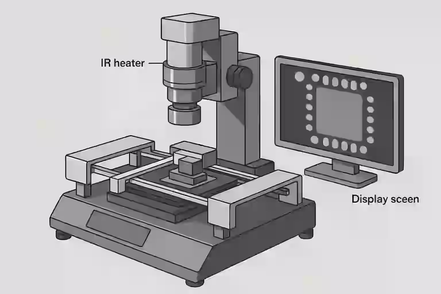 Real Professional BGA Rework Stations